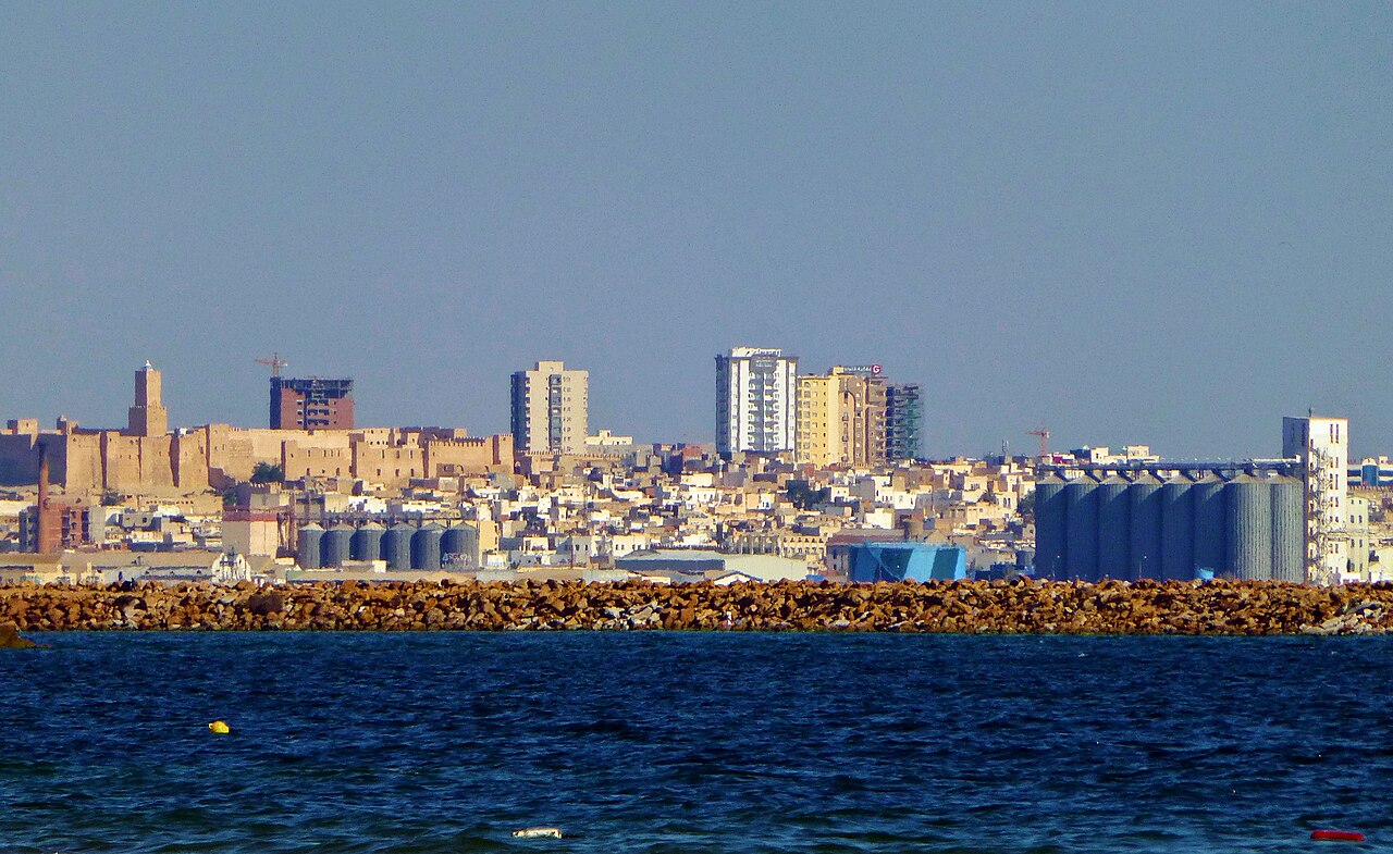 Vista di Sousse sulla costa tunisina